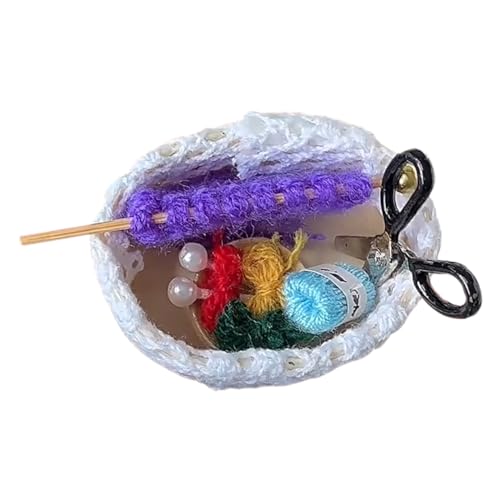 ADOCARN 1 Satz Garnkorb und Nähwerkzeuge für Kreative Puppenstuben Dekoration und DIY Projekte für Modelle und Kinderspielzeug ADOCARN 1 Satz Garnkorb und Nähwerkzeuge für Kreative Puppenstuben Dekoration und DIY Projekte für Modelle und Kinderspielzeug von ADOCARN