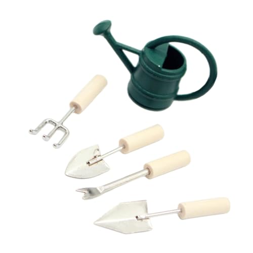 ADOCARN 1 Satz Gartenwerkzeug für Puppenhäuser Teiliges Zubehör mit Gießkanne und Handwerkzeugen für Kreative Rollenspiele und Pädagogische Zwecke für Langanhaltenden Spaß ADOCARN 1 Satz Gartenwerkzeug für Puppenhäuser Teiliges Zubehör mit Gießkanne und Handwerkzeugen für Kreative Rollenspiele und Pädagogische Zwecke für Langanhaltenden Spaß von ADOCARN
