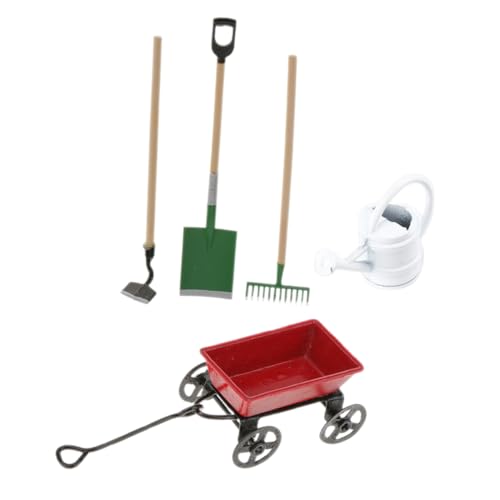 ADOCARN 1 Satz Gartenwerkzeug für Puppenhaus Teiliges Zubehör für Kreative Dekoration Hochwertiges für Langlebige Nutzung von ADOCARN