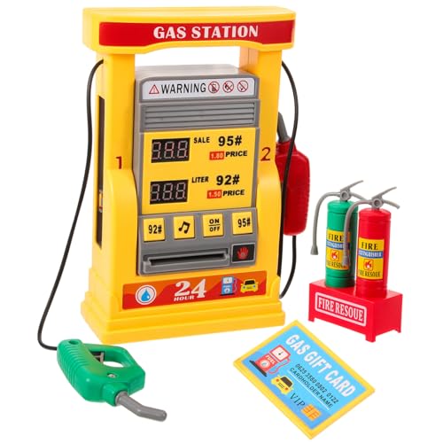 ADOCARN 1 Satz Gas Station Modellspielzeug mit Sprachkarte Multifunktionale für Selbstbedienbare Zapfsäule Pädagogisches DIY Mathematikfähigkeiten ohne Batterien ADOCARN 1 Satz Gas Station Modellspielzeug mit Sprachkarte Multifunktionale für Selbstbedienbare Zapfsäule Pädagogisches DIY Mathematikfähigkeiten ohne Batterien von ADOCARN