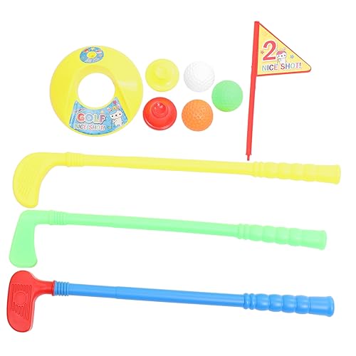 ADOCARN 1 Satz Golfspielzeug Kindergolfclubs -golfschläger Golfbälle Für Ball Kleinkinder Natürlich Minigolf Outdoor- Kinderspielzeug Abs ADOCARN 1 Satz Golfspielzeug Kindergolfclubs -golfschläger Golfbälle Für Ball Kleinkinder Natürlich Minigolf Outdoor- Kinderspielzeug Abs von ADOCARN