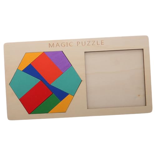 ADOCARN 1 Satz Holz Puzzle für Jahren Kreative Denkspiele Kognitiven Entwicklung Kombinierbar mit Anderen Bausteinen Lernspielzeug für Jungen ADOCARN 1 Satz Holz Puzzle für Jahren Kreative Denkspiele Kognitiven Entwicklung Kombinierbar mit Anderen Bausteinen Lernspielzeug für Jungen von ADOCARN