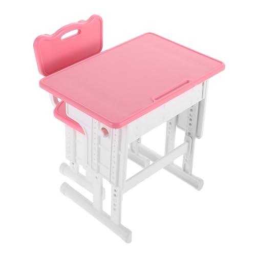 ADOCARN 1 Satz Kinderschreiber Puppenhaus-miniaturen Mini Möbelmodelle Mini-puppenhausmöbel Miniatur-klassenzimmermöbel Mini-Schreibtisch Schulbedarf Für Minipuppen Mini-Tisch Plastik Rosa ADOCARN 1 Satz Kinderschreiber Puppenhaus-miniaturen Mini Möbelmodelle Mini-puppenhausmöbel Miniatur-klassenzimmermöbel Mini-Schreibtisch Schulbedarf Für Minipuppen Mini-Tisch Plastik Rosa von ADOCARN
