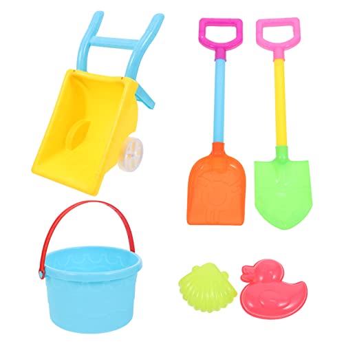 ADOCARN 1 Satz Kunststoff Kunststoff Sandkasten -Strand-Essentials Spielzeugtasche Für Den Strand Große Netz-Strandtasche Sandspielzeug Für Den Strand Plastik von ADOCARN