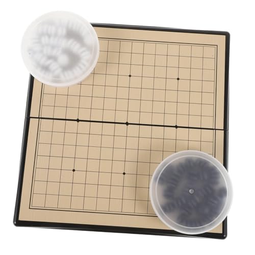 ADOCARN 1 Satz Magnetisches Go Spielset für A Reihe Schachspiel mit Standardbrett Praktischer Aufbewahrungsbox und Kleinen Schachfiguren für Anfänger und Familienaktivitäten ADOCARN 1 Satz Magnetisches Go Spielset für A Reihe Schachspiel mit Standardbrett Praktischer Aufbewahrungsbox und Kleinen Schachfiguren für Anfänger und Familienaktivitäten von ADOCARN