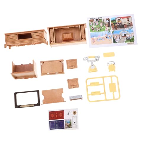 ADOCARN 1 Satz Möbel für Puppenhaus Hochwertige Dekoration für Mini Häuser Sicher und Langlebig für Freunde Geburtstage und Feiertage Vielseitig Einsetzbar ADOCARN 1 Satz Möbel für Puppenhaus Hochwertige Dekoration für Mini Häuser Sicher und Langlebig für Freunde Geburtstage und Feiertage Vielseitig Einsetzbar von ADOCARN