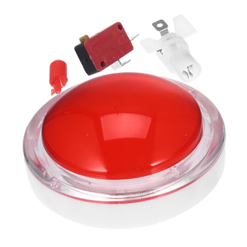 ADOCARN 1 Satz Netzschalterknopf Beleuchtungssummer Spieldruckknopf Multifunktionaler Summer Gaming Summer Wiederverwendbarer Summer Party Antwort Gaming Spielsummer Kunststoff Gaming von ADOCARN