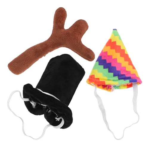 ADOCARN 1 Satz Plüschpuppe Zubehör DIY Puppenhüte für Bastelprojekte Dekorative Mützen und Antler Accessoires für Puppen für Kreative Dekorationen und Partys ADOCARN 1 Satz Plüschpuppe Zubehör DIY Puppenhüte für Bastelprojekte Dekorative Mützen und Antler Accessoires für Puppen für Kreative Dekorationen und Partys von ADOCARN