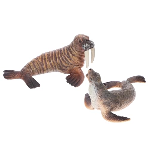 ADOCARN 1 Satz Realistischen Kleinen und Walross Modellen Simulierte Meeresbewohner Dekorationsfiguren für Aquarium und Heim Pädagogisches für Erwachsene ADOCARN 1 Satz Realistischen Kleinen und Walross Modellen Simulierte Meeresbewohner Dekorationsfiguren für Aquarium und Heim Pädagogisches für Erwachsene von ADOCARN