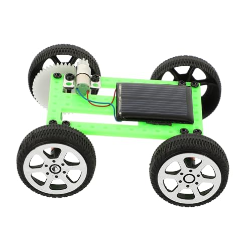 ADOCARN 1 Satz Solar Auto Modellbau DIY Wissenschaftliches Experimentier für Einfach zu Montierendes Solar Auto Kit für Pädagogische Zwecke und Experimente von ADOCARN