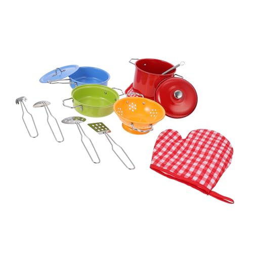 ADOCARN 1 Satz Spielküche Teiliges Mini Kochgeschirr Farbenfrohes Küchenzubehör für Sicheres und Langlebiges Lernspielzeug für Rollenspiele und Kreative Kochabenteuer ADOCARN 1 Satz Spielküche Teiliges Mini Kochgeschirr Farbenfrohes Küchenzubehör für Sicheres und Langlebiges Lernspielzeug für Rollenspiele und Kreative Kochabenteuer von ADOCARN
