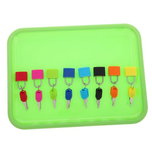 ADOCARN 1 Satz zum knacken von schlössern kinderschlösser mit schlüssel Frühe Bildungsspielzeug Feinmotorische Fähigkeiten Montessori Kinderschlüssel Plastik von ADOCARN