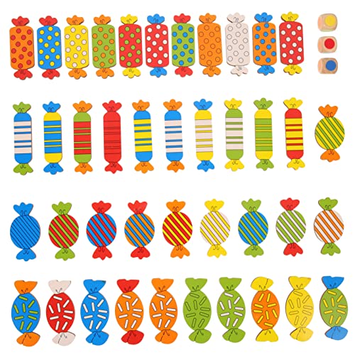 ADOCARN 1 Set Bonbonfarben Matching Brettspiel, Lustiges Matching Spielzeug, Kinderspielzeug, Bonbonförmiges Spielzeug, Interaktives Kinderspielzeug, Gedächtnistrainingsspielzeug, Kinder ADOCARN 1 Set Bonbonfarben Matching Brettspiel, Lustiges Matching Spielzeug, Kinderspielzeug, Bonbonförmiges Spielzeug, Interaktives Kinderspielzeug, Gedächtnistrainingsspielzeug, Kinder von ADOCARN