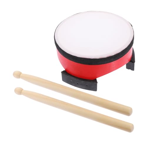 ADOCARN 1 Set Kinderbasstrommel Orff Schlaginstrument Kleinkind Musiktrommel Musikinstrumentenspielzeug Pädagogisches Trommelspielzeug Musikalische Bodentrommel Schlagspielzeug Einfaches von ADOCARN