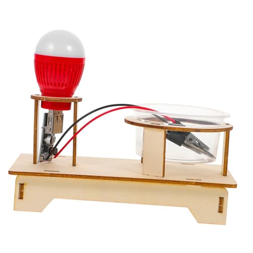 ADOCARN 1 Set Leitfähiges Experiment Lehrmittel Kit Physik DIY Elektrischer Schaltkreis Experiment Leitfähigkeit Elektrizität Experiment Physik Experiment Ausrüstung Holz ADOCARN 1 Set Leitfähiges Experiment Lehrmittel Kit Physik DIY Elektrischer Schaltkreis Experiment Leitfähigkeit Elektrizität Experiment Physik Experiment Ausrüstung Holz von ADOCARN