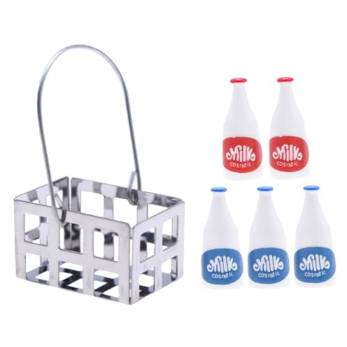 ADOCARN 1 Set Mini Milchgetränkemodell Mini Haus Milchflaschen DIY Puppenhaus Milchflaschen Miniatur Kleines Puppenhaus Mini Puppenhaus Zubehör Mini Haus Flasche Mini Korb Figur ADOCARN 1 Set Mini Milchgetränkemodell Mini Haus Milchflaschen DIY Puppenhaus Milchflaschen Miniatur Kleines Puppenhaus Mini Puppenhaus Zubehör Mini Haus Flasche Mini Korb Figur von ADOCARN