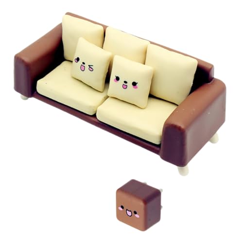 ADOCARN 1 Set Mini Sofa Modellhocker Mini Möbel Miniatur Sofa Stuhl Für Puppenhaus Puppenhaus Mini Sofa Modernes Mini Puppenhaus Zubehör Puppenhaus Couch Winziger Kunststoff ADOCARN 1 Set Mini Sofa Modellhocker Mini Möbel Miniatur Sofa Stuhl Für Puppenhaus Puppenhaus Mini Sofa Modernes Mini Puppenhaus Zubehör Puppenhaus Couch Winziger Kunststoff von ADOCARN