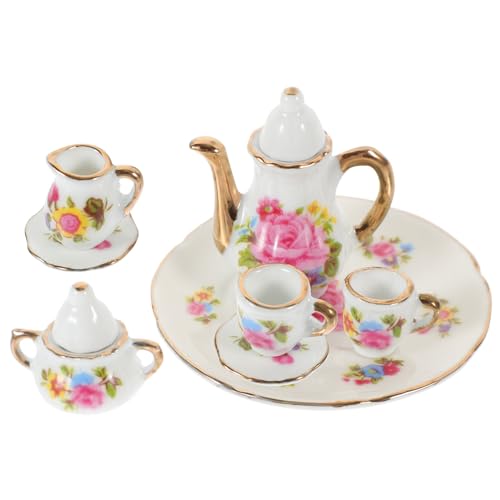 ADOCARN 1 Set Mini Teetassen Set Miniatur Teetasse Teetasse Teller Miniatur Küchenzubehör Mini Mini Hausdekoration Mini Miniatur Hauszubehör Keramik ADOCARN 1 Set Mini Teetassen Set Miniatur Teetasse Teetasse Teller Miniatur Küchenzubehör Mini Mini Hausdekoration Mini Miniatur Hauszubehör Keramik von ADOCARN