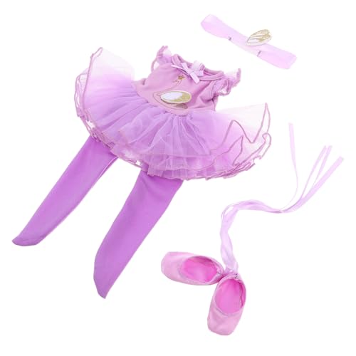 ADOCARN 1 Set Puppenballettkostüm Stirnband Mädchen Verkleidungskostüme Puppentanz Outfit Balletttänzerin Puppen Outfit Mädchen Verkleidung Puppenballett Zubehör Puppentrikot Polyester ADOCARN 1 Set Puppenballettkostüm Stirnband Mädchen Verkleidungskostüme Puppentanz Outfit Balletttänzerin Puppen Outfit Mädchen Verkleidung Puppenballett Zubehör Puppentrikot Polyester von ADOCARN