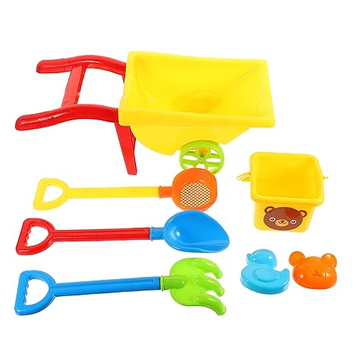 ADOCARN 1 Set Sand Graben Strand Spiele Für Sand Für Strand Set Sandkasten Für Outdoor Strand Pädagogisches Kunststoff Gelb von ADOCARN