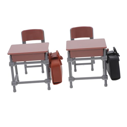 ADOCARN 1 Set Schreibtisch Schultasche Modell Mini Klassenzimmer Puppenhaus Miniatur Schreibtisch Puppenhaus Tisch Mini Rucksack Miniatur Stühle Für Puppenhaus Miniatur ADOCARN 1 Set Schreibtisch Schultasche Modell Mini Klassenzimmer Puppenhaus Miniatur Schreibtisch Puppenhaus Tisch Mini Rucksack Miniatur Stühle Für Puppenhaus Miniatur von ADOCARN