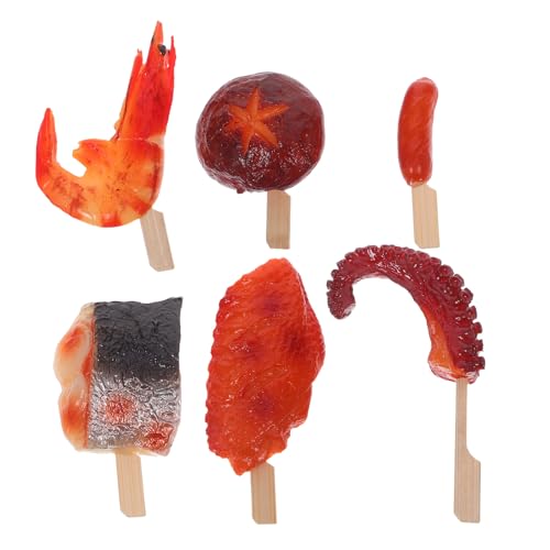 ADOCARN 1 Set realistische Lebensmittelfälschung: Präsentieren Sie EIN Modell aus künstlichem Grillfleisch – Grillspieße, Simulationsmodell für Party-Requisiten, Küchendekor und DIY-Projekte ADOCARN 1 Set realistische Lebensmittelfälschung: Präsentieren Sie EIN Modell aus künstlichem Grillfleisch – Grillspieße, Simulationsmodell für Party-Requisiten, Küchendekor und DIY-Projekte von ADOCARN