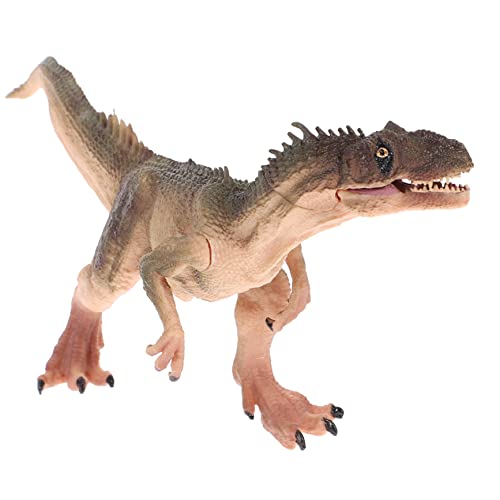 ADOCARN Allosaurus Dinosaurier Modell Spielzeug Lebensechte Simulation Stabiles Design Sicheres Material Dinosaurier Ornament für Kinderzimmer Interaktive Tischdekoration von ADOCARN