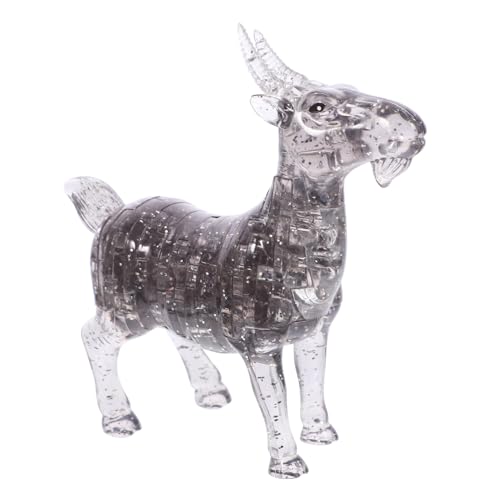 ADOCARN 1 Stück Kristall Puzzle Ziege Kreatives Tier Dekorationsornament für Schreibtisch Weinregal Perfektes für Familie und Freunde ADOCARN 1 Stück Kristall Puzzle Ziege Kreatives Tier Dekorationsornament für Schreibtisch Weinregal Perfektes für Familie und Freunde von ADOCARN