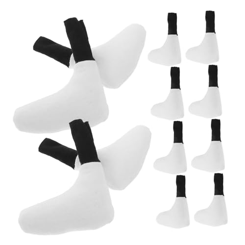 ADOCARN 10 Stück Baumwollfüße für DIY Puppen Ersatzteile für Handgefertigte Puppenprojekte Flexible Beinaccessoires für Kreative Bastelarbeiten für Plüschpuppen und Stoffarbeiten ADOCARN 10 Stück Baumwollfüße für DIY Puppen Ersatzteile für Handgefertigte Puppenprojekte Flexible Beinaccessoires für Kreative Bastelarbeiten für Plüschpuppen und Stoffarbeiten von ADOCARN