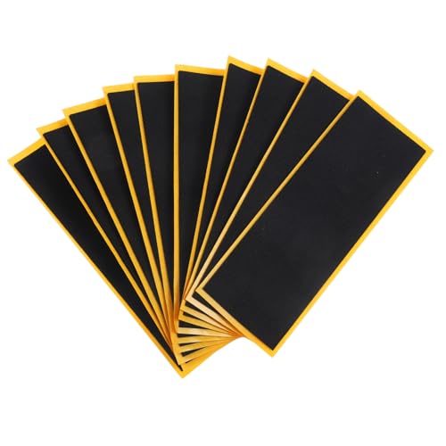 ADOCARN 10 Stück Grip Tape für Fingerskateboards Nonslip Tape mit Selbstklebendem Hintergrund für Training und Wettkampf Hohe Elastizität Einfach zu Verwenden ADOCARN 10 Stück Grip Tape für Fingerskateboards Nonslip Tape mit Selbstklebendem Hintergrund für Training und Wettkampf Hohe Elastizität Einfach zu Verwenden von ADOCARN