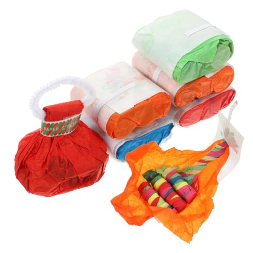 ADOCARN 10 Stück Handgeworfene Spinnenseide Luftschlangen, Bunte Handwurf Luftschlangen, Performance Luftschlangen, Party Papier Konfetti Luftschlangen, Hochzeits Luftschlangen, Handwurf ADOCARN 10 Stück Handgeworfene Spinnenseide Luftschlangen, Bunte Handwurf Luftschlangen, Performance Luftschlangen, Party Papier Konfetti Luftschlangen, Hochzeits Luftschlangen, Handwurf von ADOCARN