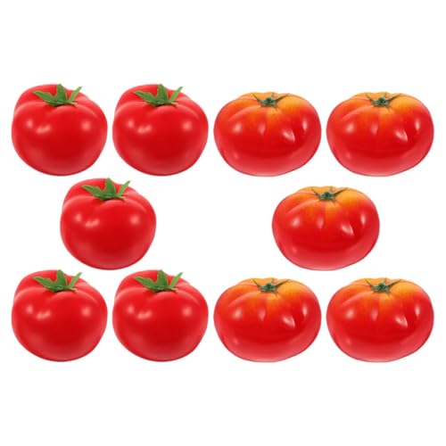 ADOCARN 10 Stück Künstliche Tomaten, Künstliche Tomaten, Schäume, Tomaten, Künstliches Gemüse, Lebensechte Tomatenverzierungen, Gemüse, Fotografie-Requisiten ADOCARN 10 Stück Künstliche Tomaten, Künstliche Tomaten, Schäume, Tomaten, Künstliches Gemüse, Lebensechte Tomatenverzierungen, Gemüse, Fotografie-Requisiten von ADOCARN