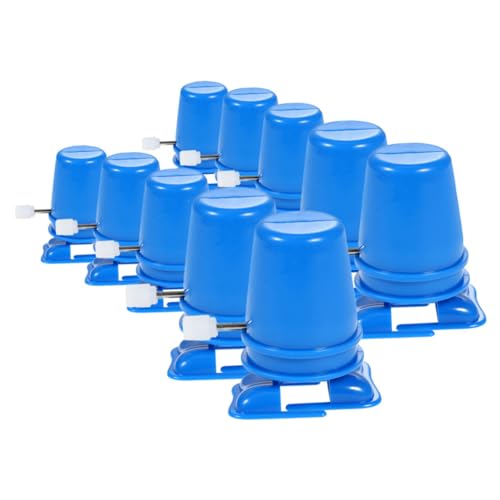ADOCARN 10 Stück Uhrwerk Roboter Spielzeugzubehör, Handgefertigtes Bastelzubehör, Ton, Kunststoff, Spielspielzeug, Ton, Bastelzubehör, DIY Zubehör, DIY Aufziehroboter, Spielzeug, von ADOCARN