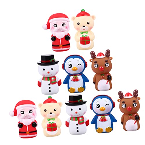 ADOCARN 10 Stück Weihnachts Fingerpuppen, Weihnachts Handpuppen, Cartoon Fingerpuppen Für Kinder, Handpuppenspielzeug, Fingerpuppenspielzeug, Handpuppen Für Erwachsene, Interaktives ADOCARN 10 Stück Weihnachts Fingerpuppen, Weihnachts Handpuppen, Cartoon Fingerpuppen Für Kinder, Handpuppenspielzeug, Fingerpuppenspielzeug, Handpuppen Für Erwachsene, Interaktives von ADOCARN