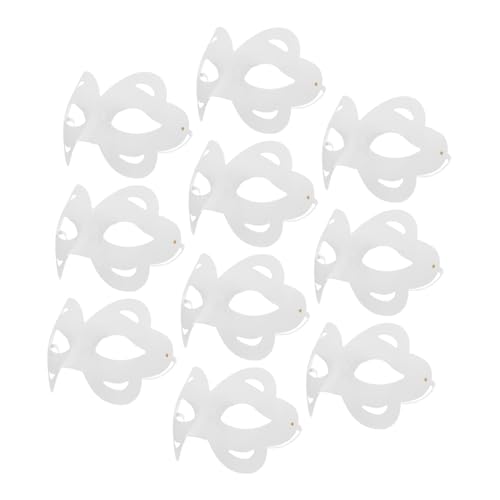 ADOCARN 10 Stück handbemalte Maske DIY-Maskenbasteln Machen Sie Ihre eigenen Tiermasken DIY -Papiermaske Tiermaske selber machen Malen Sie Ihre eigene Tiermaske Zellstoff Weiß ADOCARN 10 Stück handbemalte Maske DIY-Maskenbasteln Machen Sie Ihre eigenen Tiermasken DIY -Papiermaske Tiermaske selber machen Malen Sie Ihre eigene Tiermaske Zellstoff Weiß von ADOCARN