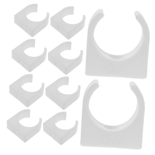 ADOCARN 10 Stücke Motor Halterung Clips Für Rohr Unterstützung PVC Rohr Halterung U PVC Rohr Klemmen von ADOCARN