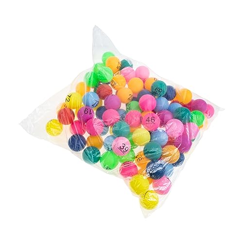 ADOCARN 100 Stück Farbige Nummerierte Spielkugeln für Tombola und Partys Plastikkugeln für Gewinnspiele Barspiele und Schulaktivitäten Langlebig und Wiederverwendbar für Feiern und ADOCARN 100 Stück Farbige Nummerierte Spielkugeln für Tombola und Partys Plastikkugeln für Gewinnspiele Barspiele und Schulaktivitäten Langlebig und Wiederverwendbar für Feiern und von ADOCARN