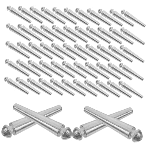ADOCARN 100 Stück Kleine Metall Pegs für Cribbage Brettspiel Stabil und rutschfest zum Aufzeichnen von Spielständen Perfektes Zubehör für Familienspiele und Pokerabende von ADOCARN