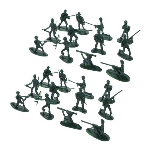 ADOCARN 100 Stück Mini-soldatenmodell Miniaturfigur Miniaturszenen, Soldatenmodelle Sandtisch-Soldaten-Modelle Bemalte Miniaturen Miniaturdekor Winzige Figuren Olivengrün Plastik ADOCARN 100 Stück Mini-soldatenmodell Miniaturfigur Miniaturszenen, Soldatenmodelle Sandtisch-Soldaten-Modelle Bemalte Miniaturen Miniaturdekor Winzige Figuren Olivengrün Plastik von ADOCARN