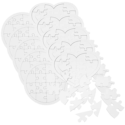 ADOCARN 10st Leeres Graffiti-Puzzle Aus Papier Leerzeichen Schlankes Set Basteln Für Leere Rätsel Zum Zeichnen Klares Puzzle Aktivitäten Für Kleinkind Handwerk Unmöglich Weiß ADOCARN 10st Leeres Graffiti-Puzzle Aus Papier Leerzeichen Schlankes Set Basteln Für Leere Rätsel Zum Zeichnen Klares Puzzle Aktivitäten Für Kleinkind Handwerk Unmöglich Weiß von ADOCARN