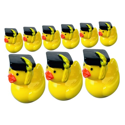 ADOCARN 10stücke Teiliges Kreative Graduation Figuren Aus Resin Miniatur Tiere Für Garten Und Puppenhaus-Dekoration Charmante Landschaftsaccessoires Mit Abschlussmütze Und Moos-Design ADOCARN 10stücke Teiliges Kreative Graduation Figuren Aus Resin Miniatur Tiere Für Garten Und Puppenhaus-Dekoration Charmante Landschaftsaccessoires Mit Abschlussmütze Und Moos-Design von ADOCARN