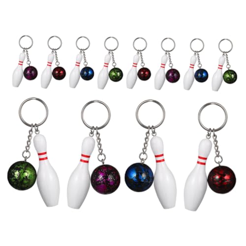 ADOCARN 12 Stück Bowling Schlüsselanhänger Süßes Partygeschenk Bowling Ornamente Schöne Hängende Schlüsselanhänger Bowling Geburtstagsdekorationen Mini Schlüsselanhänger ADOCARN 12 Stück Bowling Schlüsselanhänger Süßes Partygeschenk Bowling Ornamente Schöne Hängende Schlüsselanhänger Bowling Geburtstagsdekorationen Mini Schlüsselanhänger von ADOCARN