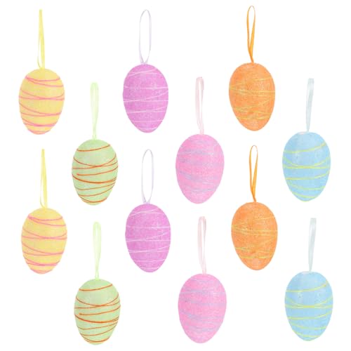 ADOCARN 12 Stück Eier für Kreative Bastelideen für Ostern Tischdekoration und Festliche Feiern ADOCARN 12 Stück Eier für Kreative Bastelideen für Ostern Tischdekoration und Festliche Feiern von ADOCARN
