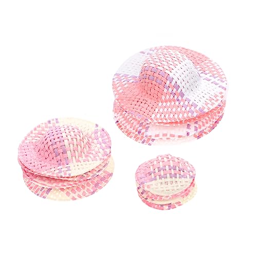 ADOCARN 12 Stück Mini Hüte Bunte Streifen Puppenzubehör DIY Deko für Bastelarbeiten und Puppenhausgestaltung ADOCARN 12 Stück Mini Hüte Bunte Streifen Puppenzubehör DIY Deko für Bastelarbeiten und Puppenhausgestaltung von ADOCARN