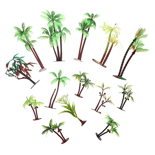 ADOCARN 14st Modellbaum Mini-modellbäume Tropisch Korbeinlagen Kuchen Topper Bäume Im Freien Mini-palmen Diorama Szene Außen Miniatur Kleine Baumspitze Dioramenbedarf Plastik Green ADOCARN 14st Modellbaum Mini-modellbäume Tropisch Korbeinlagen Kuchen Topper Bäume Im Freien Mini-palmen Diorama Szene Außen Miniatur Kleine Baumspitze Dioramenbedarf Plastik Green von ADOCARN