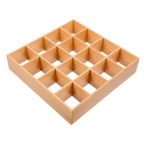 ADOCARN 1:12 Miniatur-aufbewahrungsregal Für Puppenhaus 16 Fächer Holzregal-Set Puppenhausmöbel Und Zubehör Mini-hausdekor Sicheres Holzmaterial ADOCARN 1:12 Miniatur-aufbewahrungsregal Für Puppenhaus 16 Fächer Holzregal-Set Puppenhausmöbel Und Zubehör Mini-hausdekor Sicheres Holzmaterial von ADOCARN