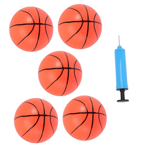 ADOCARN 1Satz Aufblasbare Mini Basketballs Teiliges Sportspielzeug mit Pumpe für Basketballpartys und Geburtstagsfeiern für Drinnen und Draußen Fördert Eltern Junge Mädchen Interaktion ADOCARN 1Satz Aufblasbare Mini Basketballs Teiliges Sportspielzeug mit Pumpe für Basketballpartys und Geburtstagsfeiern für Drinnen und Draußen Fördert Eltern Junge Mädchen Interaktion von ADOCARN