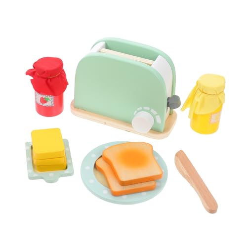 ADOCARN 1Satz Küchen Spielzeugset für Teiliges Holzspielzeug Brotmaschine Fördert Kreatives Sicheres und Glattes Design für Kleine für Rollenspiele ADOCARN 1Satz Küchen Spielzeugset für Teiliges Holzspielzeug Brotmaschine Fördert Kreatives Sicheres und Glattes Design für Kleine für Rollenspiele von ADOCARN