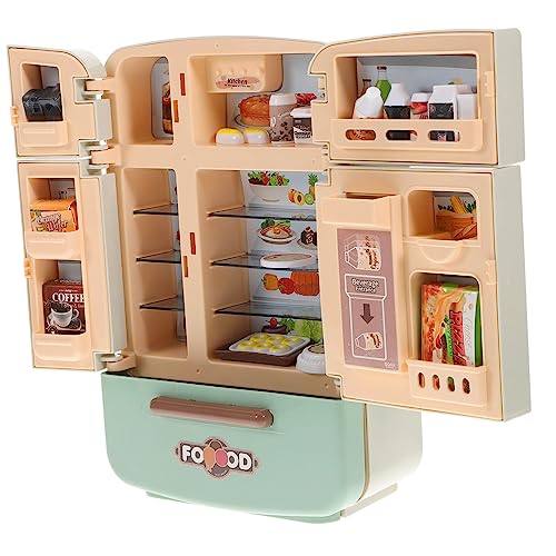 ADOCARN 1Satz Mini Kühlschrank Set Realistisches Lebensmittel für Mehreren und Miniaturhaus Dekoration und Kreatives ADOCARN 1Satz Mini Kühlschrank Set Realistisches Lebensmittel für Mehreren und Miniaturhaus Dekoration und Kreatives von ADOCARN
