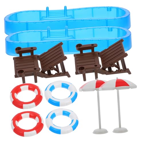 ADOCARN 2 Sätze Schwimmbadmodell Aufhänger Apple Air-Tag Küken aus weichem Plüsch Reptilien-Heizkissen für Toys Miniatur-Hausdekor Mini- -Schwimmbadzubehör Plastik ADOCARN 2 Sätze Schwimmbadmodell Aufhänger Apple Air-Tag Küken aus weichem Plüsch Reptilien-Heizkissen für Toys Miniatur-Hausdekor Mini- -Schwimmbadzubehör Plastik von ADOCARN